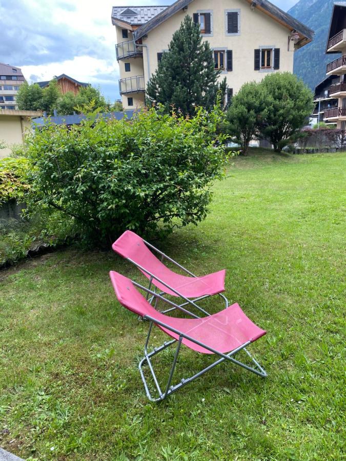 Appartement Style Chalet Avec Grande Terrasse Et Parking Prive Chamonix Kültér fotó