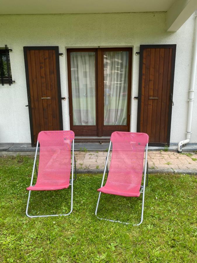 Appartement Style Chalet Avec Grande Terrasse Et Parking Prive Chamonix Kültér fotó