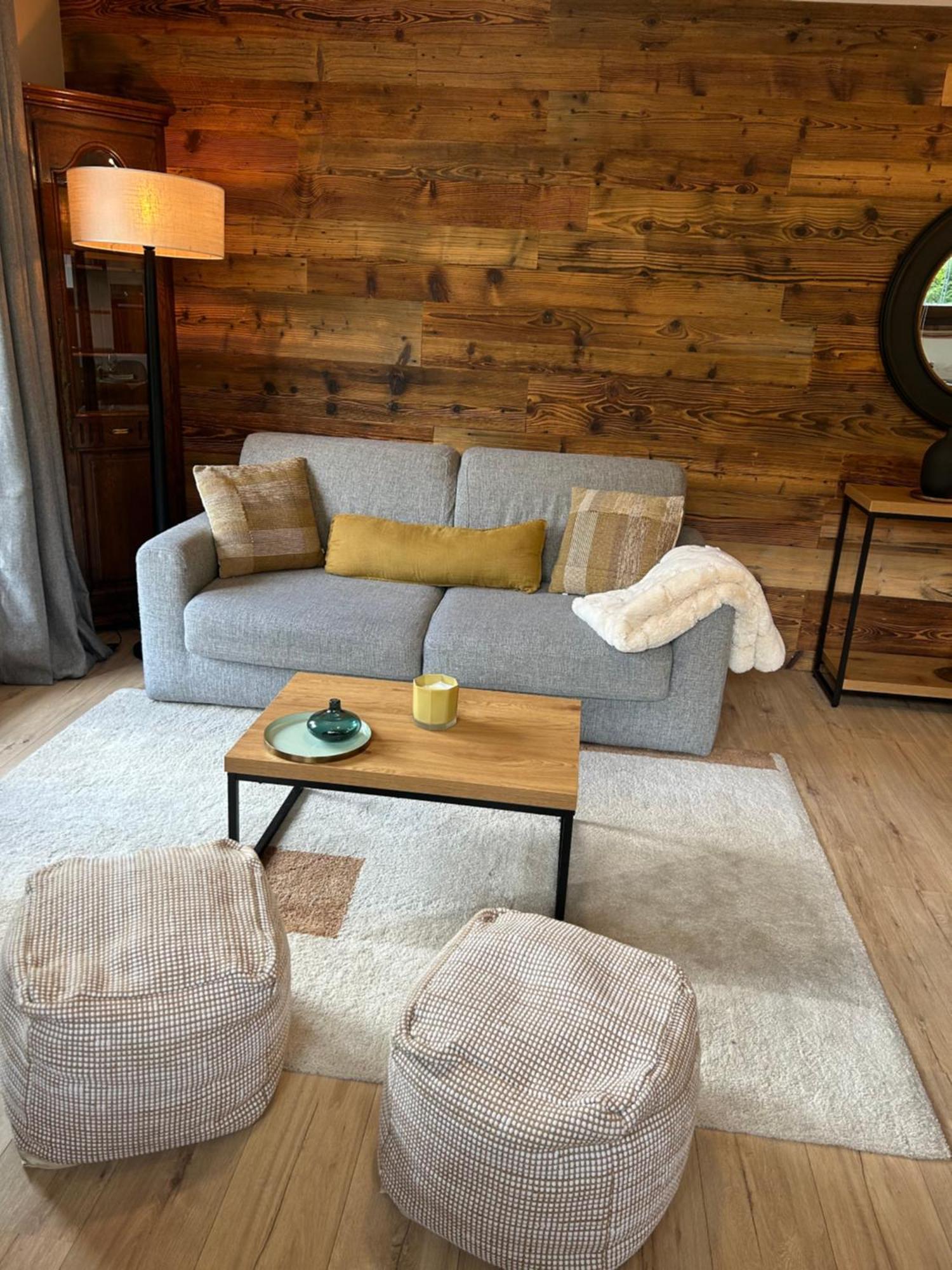 Appartement Style Chalet Avec Grande Terrasse Et Parking Prive Chamonix Kültér fotó